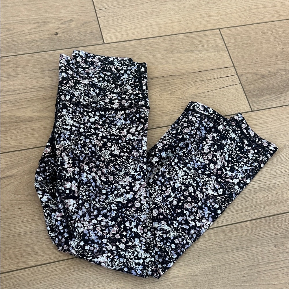 Lululemon Floral Wunder Under Leggings